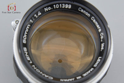 [Used] Canon 50mm f/1.4 L39 Leica Screw Mount