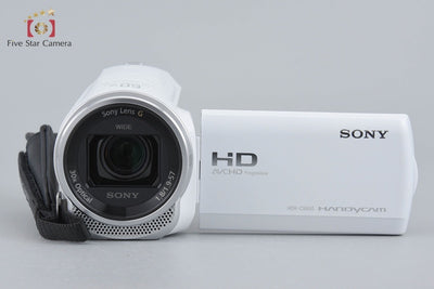 【中古】SONY ソニー ハンディカム HDR-CX680 ホワイト デジタルビデオカメラ