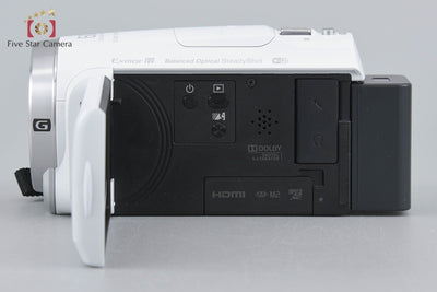 【中古】SONY ソニー ハンディカム HDR-CX680 ホワイト デジタルビデオカメラ