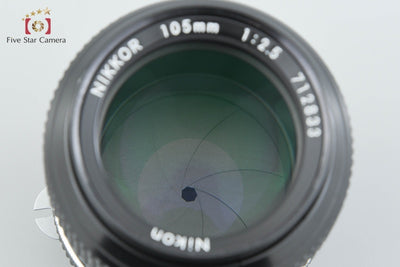 [Used] Nikon New NIKKOR 105mm f/2.5