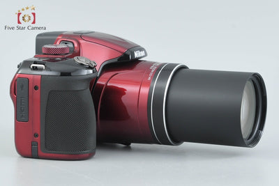 [Used] Nikon COOLPIX P600 Red Compact Digital Camera with Original Box