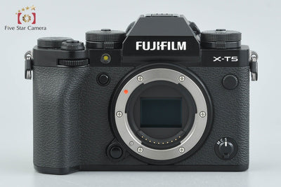 [Used] FUJIFILM X-T5 Black Mirrorless Camera