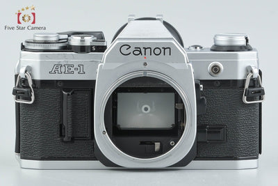 [Used] Canon AE-1 Silver Film SLR Camera
