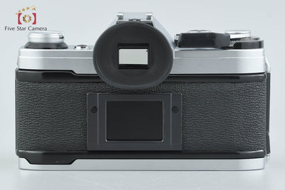 [Used] Canon AE-1 Silver Film SLR Camera