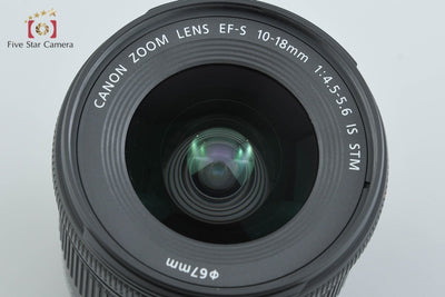 [Used] Canon EF-S 10-18mm f/4.5-5.6 IS STM