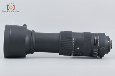 【中古】SIGMA シグマ 60-600mm f/4.5-6.3 DG OS HSM Sports ニコン用