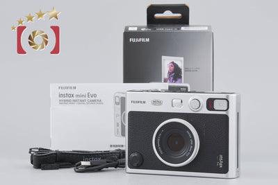 [Used] FUJIFILM instax Mini Evo Black Instant Camera with Original Box