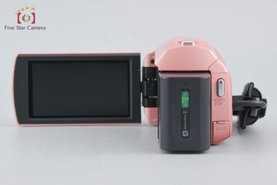 [Used] SONY Sony Handycam HDR-CX675 Pink Digital Video Camera with Original Box
