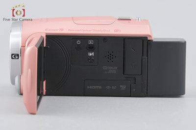[Used] SONY Sony Handycam HDR-CX675 Pink Digital Video Camera with Original Box