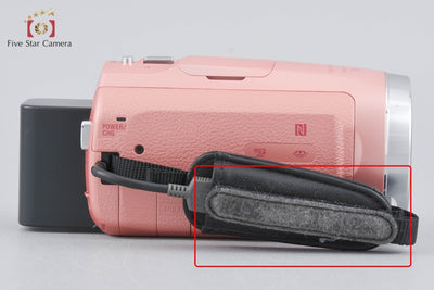 [Used] SONY Sony Handycam HDR-CX675 Pink Digital Video Camera with Original Box