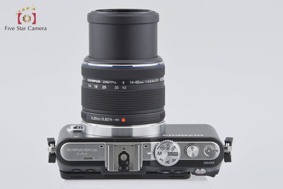 [Used] OLYMPUS Olympus PEN Lite E-PL3 Lens Kit Black Shutter Count Very Low
