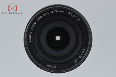 [Used] Canon EF-S 18-200mm f/3.5-5.6 IS