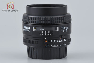[Used] Nikon AF NIKKOR 50mm f/1.4 D