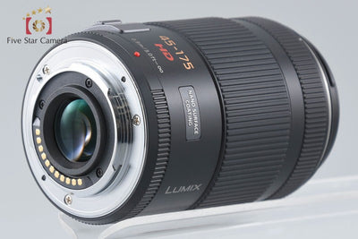 [Used] Panasonic LUMIX G X VARIO 45-175mm f/4-5.6 ASPH. POWER O.I.S. H-PS45175 Black
