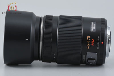[Used] Panasonic LUMIX G X VARIO 45-175mm f/4-5.6 ASPH. POWER O.I.S. H-PS45175 Black