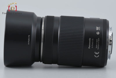[Used] Panasonic LUMIX G X VARIO 45-175mm f/4-5.6 ASPH. POWER O.I.S. H-PS45175 Black