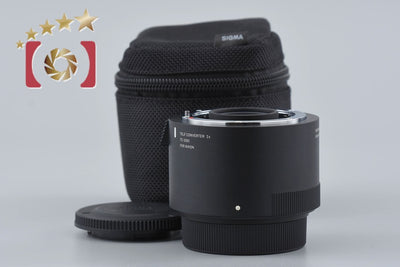 【中古】SIGMA シグマ TELE CONVERTER 2x TC-2001 ニコン用