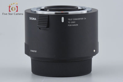 【中古】SIGMA シグマ TELE CONVERTER 2x TC-2001 ニコン用