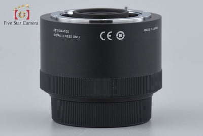 【中古】SIGMA シグマ TELE CONVERTER 2x TC-2001 ニコン用