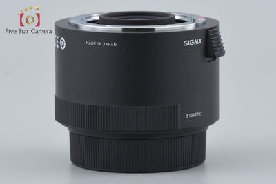 【中古】SIGMA シグマ TELE CONVERTER 2x TC-2001 ニコン用