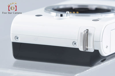 [Used] Nikon 1 J1 White Mirrorless Interchangeable Lens Camera, Low Shutter Count