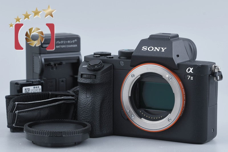 [Used] SONY α7II ILCE-7M2 Mirrorless Interchangeable Lens Camera, Low Shutter Count