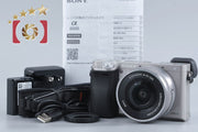 [Used] SONY Sony α6000 ILCE-6000 Silver Power Zoom Lens Kit Low Shutter Count