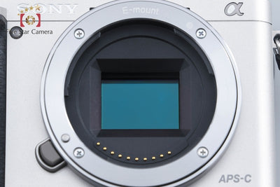 [Used] SONY Sony α6000 ILCE-6000 Silver Power Zoom Lens Kit Low Shutter Count