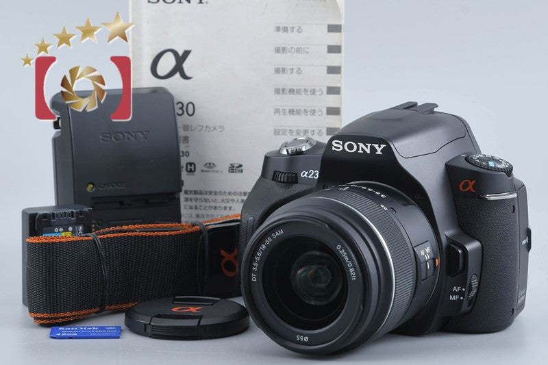 [Used] SONY α230 DSLR-A230 Zoom Lens Kit, Low Shutter Count