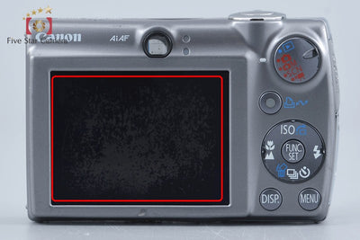 [Used] Canon IXY Digital 900 IS Silver Compact Digital Camera with Original Box