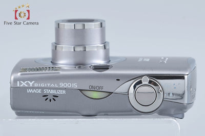 [Used] Canon IXY Digital 900 IS Silver Compact Digital Camera with Original Box