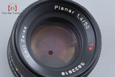 【中古】CONTAX コンタックス Carl Zeiss Planar 50mm f/1.4 T* AEJ