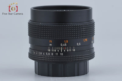 【中古】CONTAX コンタックス Carl Zeiss Planar 50mm f/1.4 T* AEJ