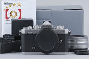 [Used] Nikon Z fc 16-50 VR Lens Kit Silver, low shutter count, with original box