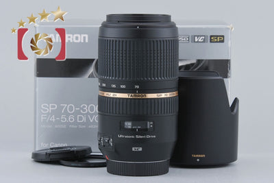 [Used] TAMRON Tamron A005 SP 70-300mm f/4-5.6 Di VC USD for Canon with original box