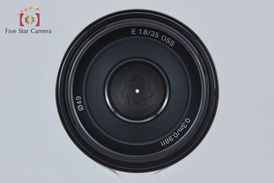 [Used] SONY E 35mm f/1.8 OSS SEL35F18 with original box