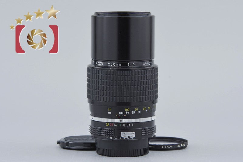 Used] Nikon Ai NIKKOR 200mm f/4