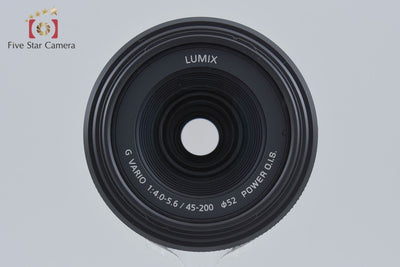 [Used] Panasonic LUMIX G VARIO 45-200mm f/4-5.6 II POWER O.I.S. H-FSA45200 with Original Box