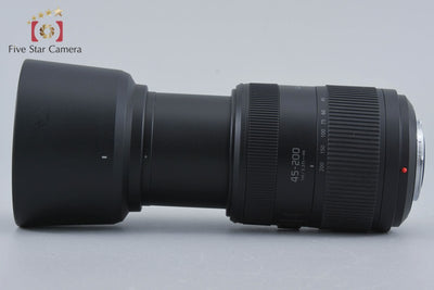 [Used] Panasonic LUMIX G VARIO 45-200mm f/4-5.6 II POWER O.I.S. H-FSA45200 with Original Box