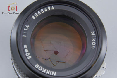 [Used] Nikon New NIKKOR 50mm f/1.4