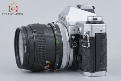 [Used] Canon AE-1 Silver + FD 50mm f/1.4 S.S.C.