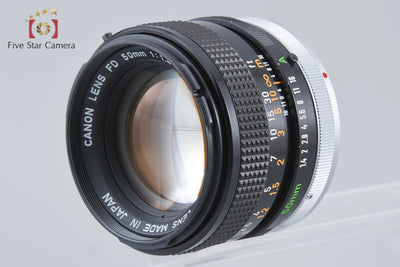 [Used] Canon AE-1 Silver + FD 50mm f/1.4 S.S.C.