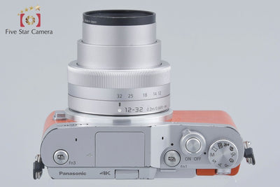 [Used] Panasonic LUMIX DC-GF9 Orange + G VARIO 12-32mm f/3.5-5.6 ASPH. MEGA O.I.S. H-FS12032