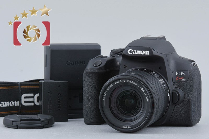 [Used] Canon EOS Kiss X10i + EF-S 18-55mm f/4-5.6 IS STM