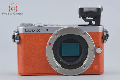 [Used] Panasonic LUMIX DMC-GM1 Orange Mirrorless Camera with Low Shutter Count