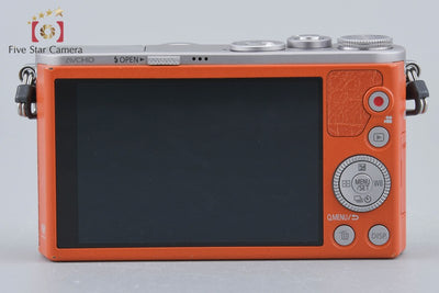 [Used] Panasonic LUMIX DMC-GM1 Orange Mirrorless Camera with Low Shutter Count