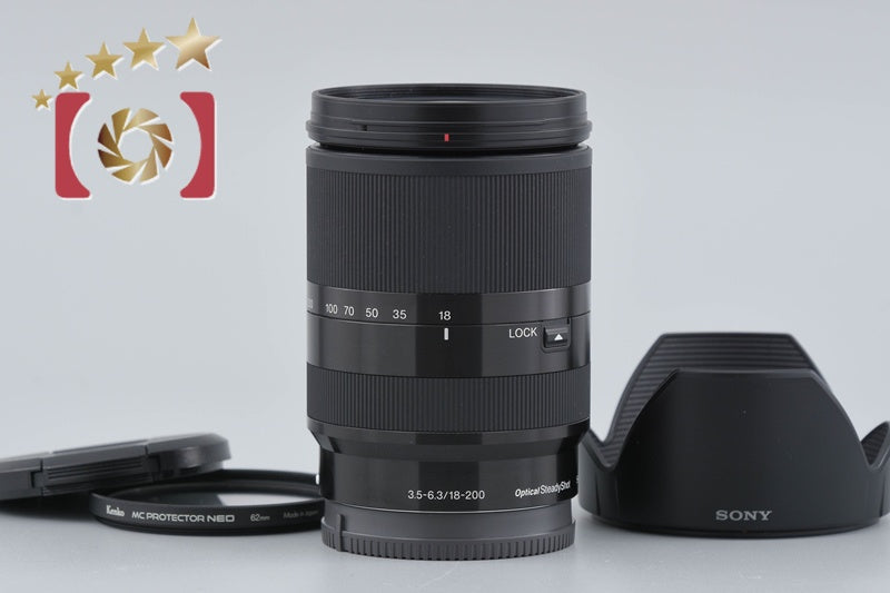 【Used】SONY E 18-200mm f/3.5-6.3 OSS LE SEL18200LE Black