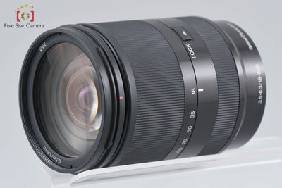 【Used】SONY E 18-200mm f/3.5-6.3 OSS LE SEL18200LE Black