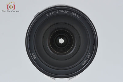 【Used】SONY E 18-200mm f/3.5-6.3 OSS LE SEL18200LE Black