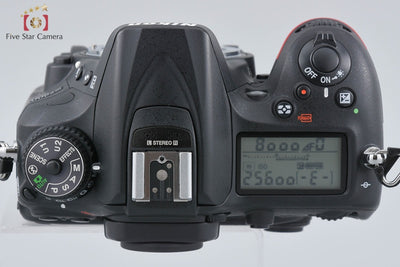 Used Nikon D7200 Digital SLR Camera